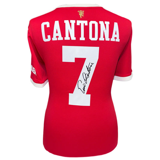 Official Manchester United FC Cantona Signed Shirt