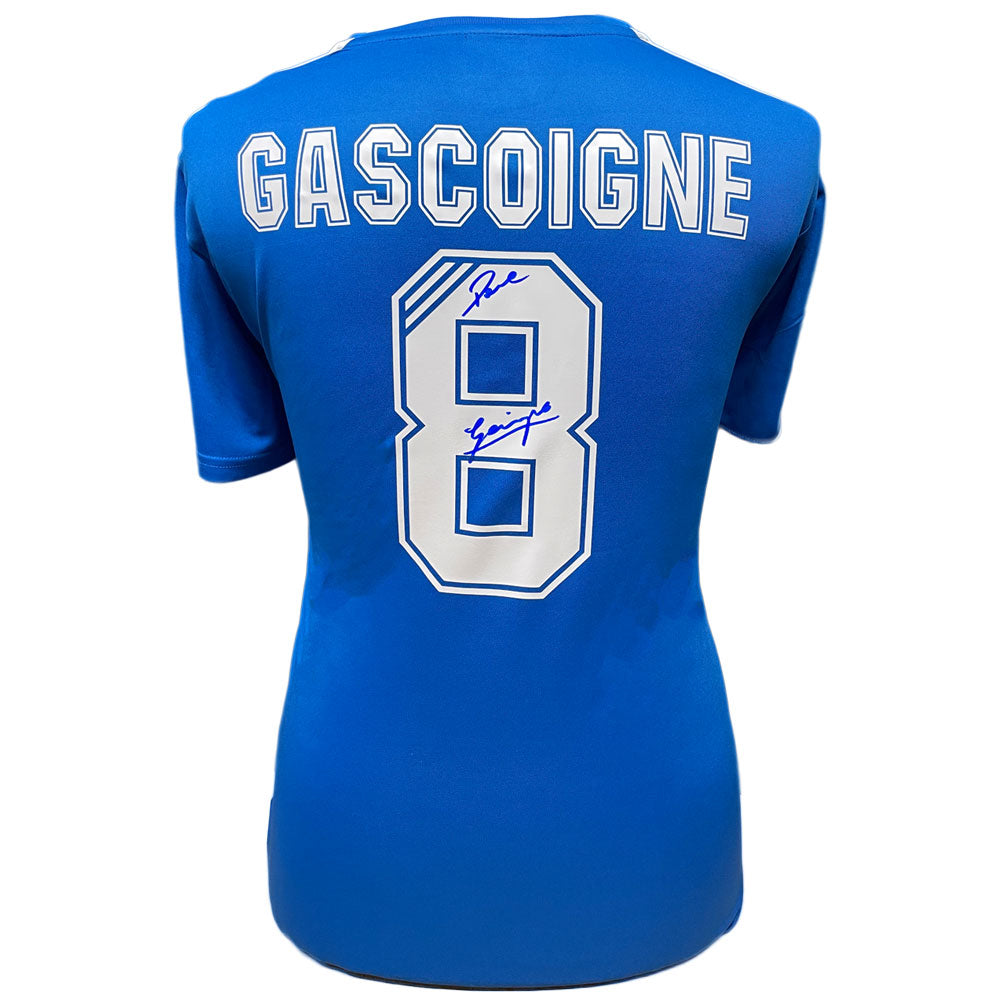 Official Rangers FC Gascoigne Signed Shirt