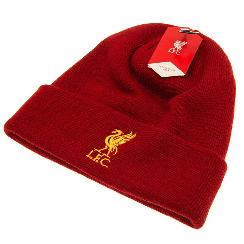 Official Liverpool FC Razor Red Cuff Beanie