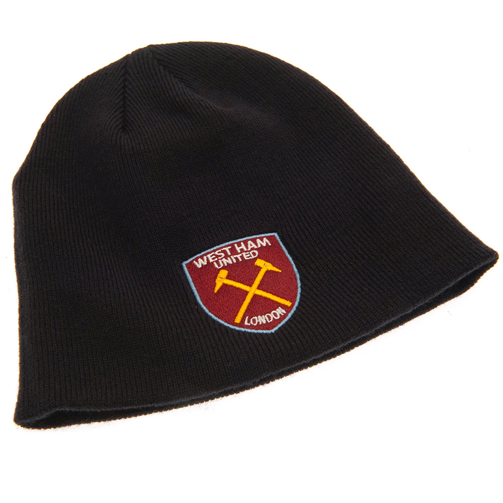 Official West Ham United FC Navy Beanie