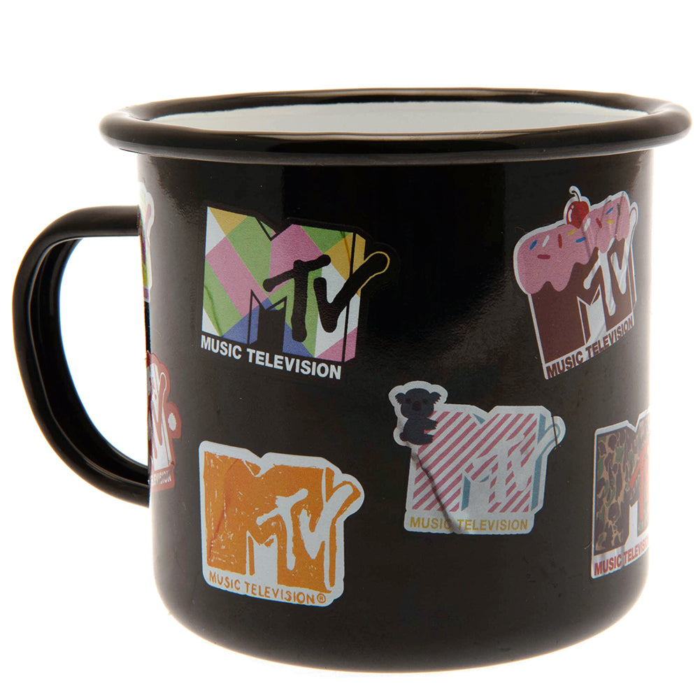 Official MTV Enamel Mug & Keyring Set