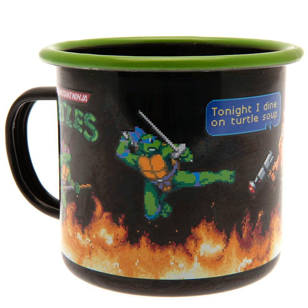 Official Teenage Mutant Ninja Turtle Enamel Mug & Keyring Set