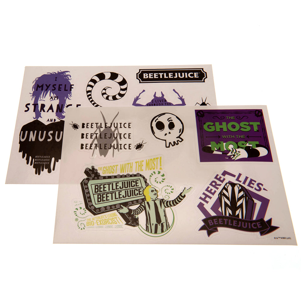 Official Beetlejuice Tech Stickers