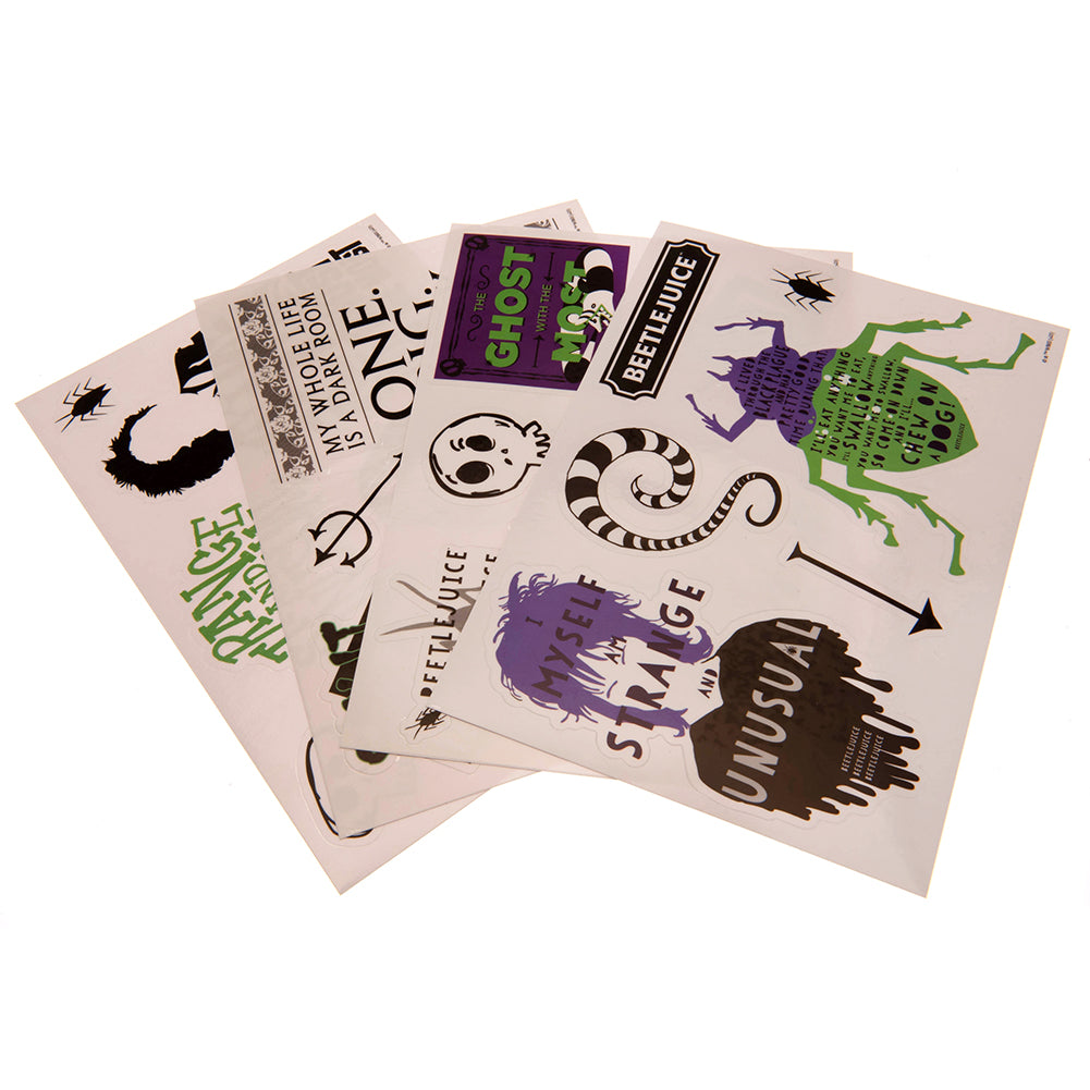 Official Beetlejuice Tech Stickers