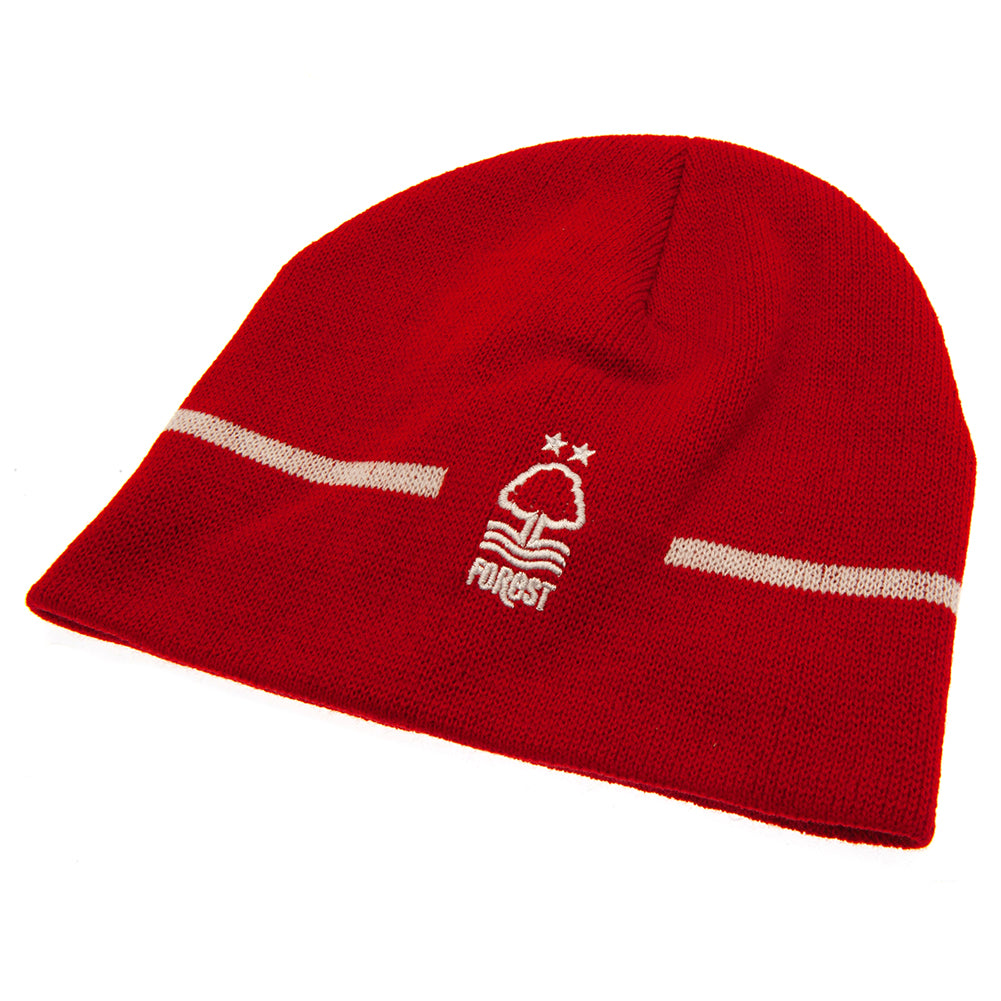 Official Nottingham Forest FC Stripe Beanie