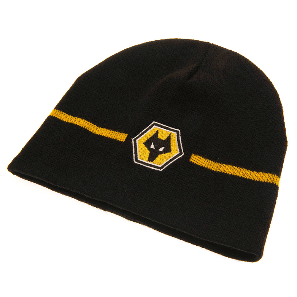 Official Wolverhampton Wanderers FC Stripe Beanie