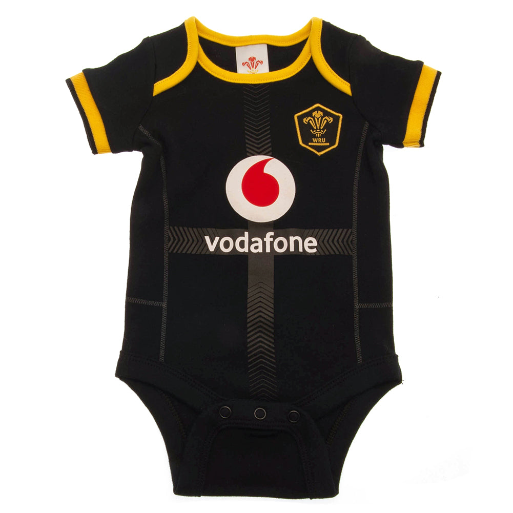 Official Wales RU 2 Pack Bodysuit 3/6 mths SP