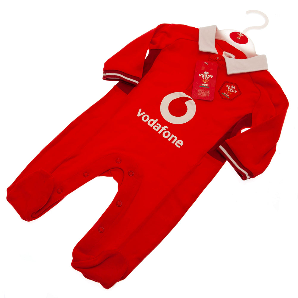 Official Wales RU Sleepsuit 3/6 mths SP