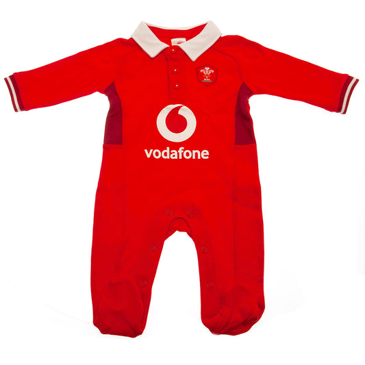 Official Wales RU Sleepsuit 3/6 mths SP