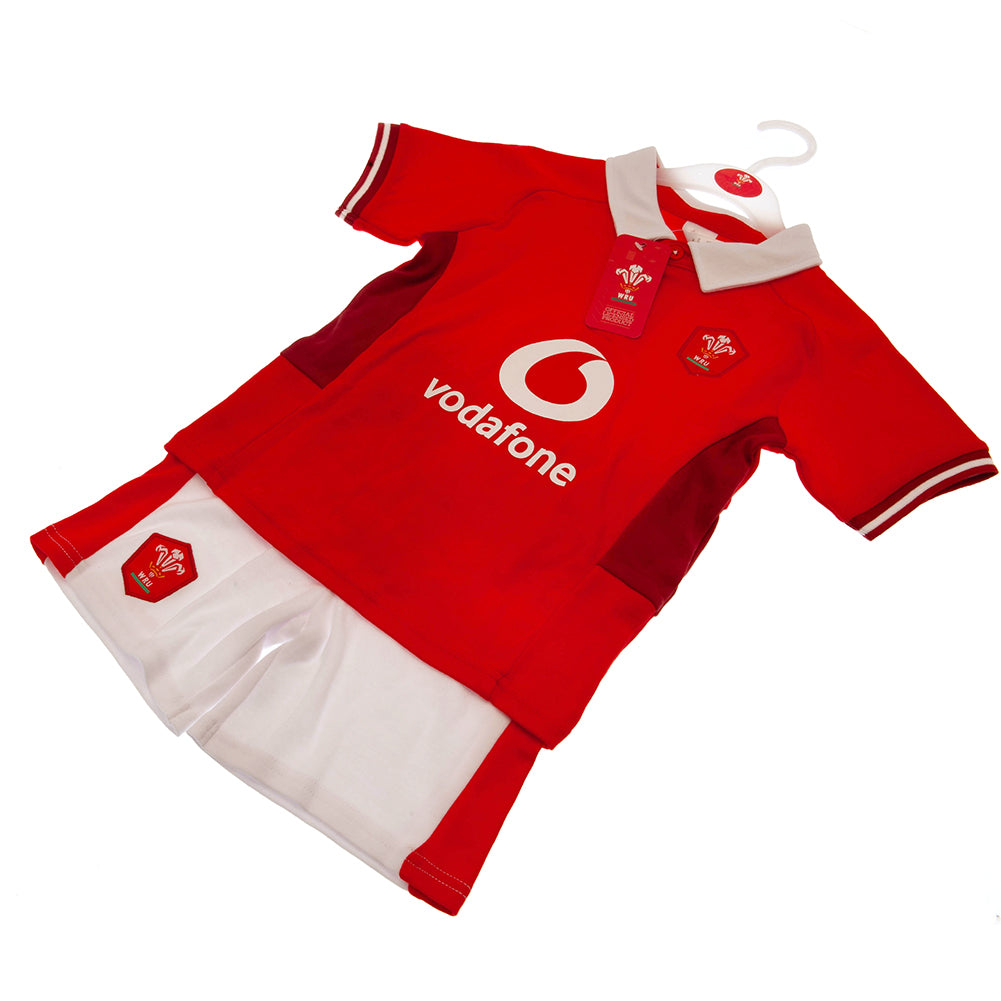 Official Wales RU Shirt & Short Set 3/6 mths SP