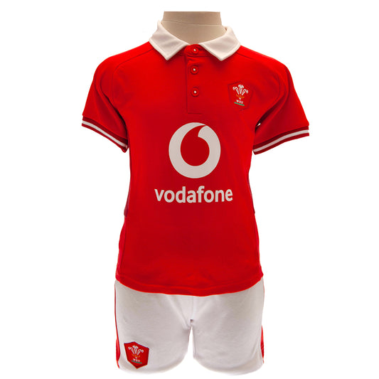 Official Wales RU Shirt & Short Set 9/12 mths SP