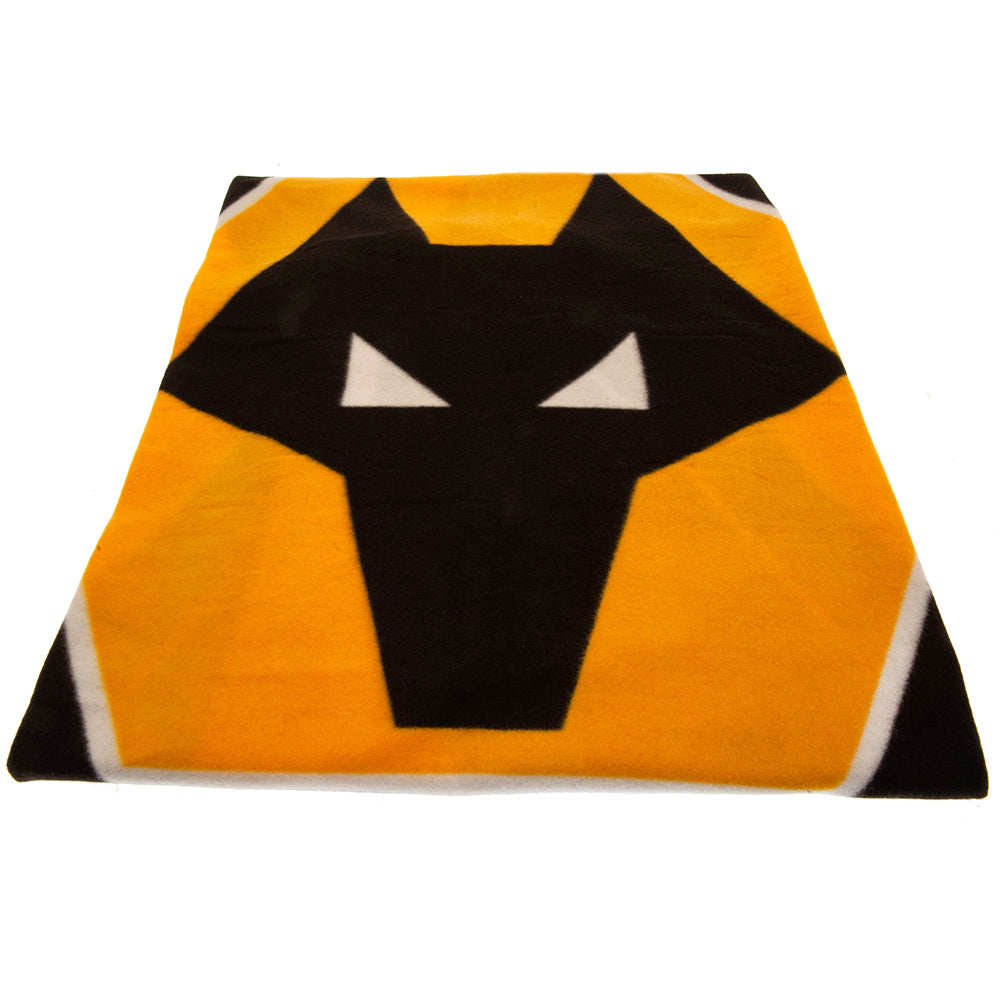 Official Wolverhampton Wanderers FC Pulse Fleece Blanket