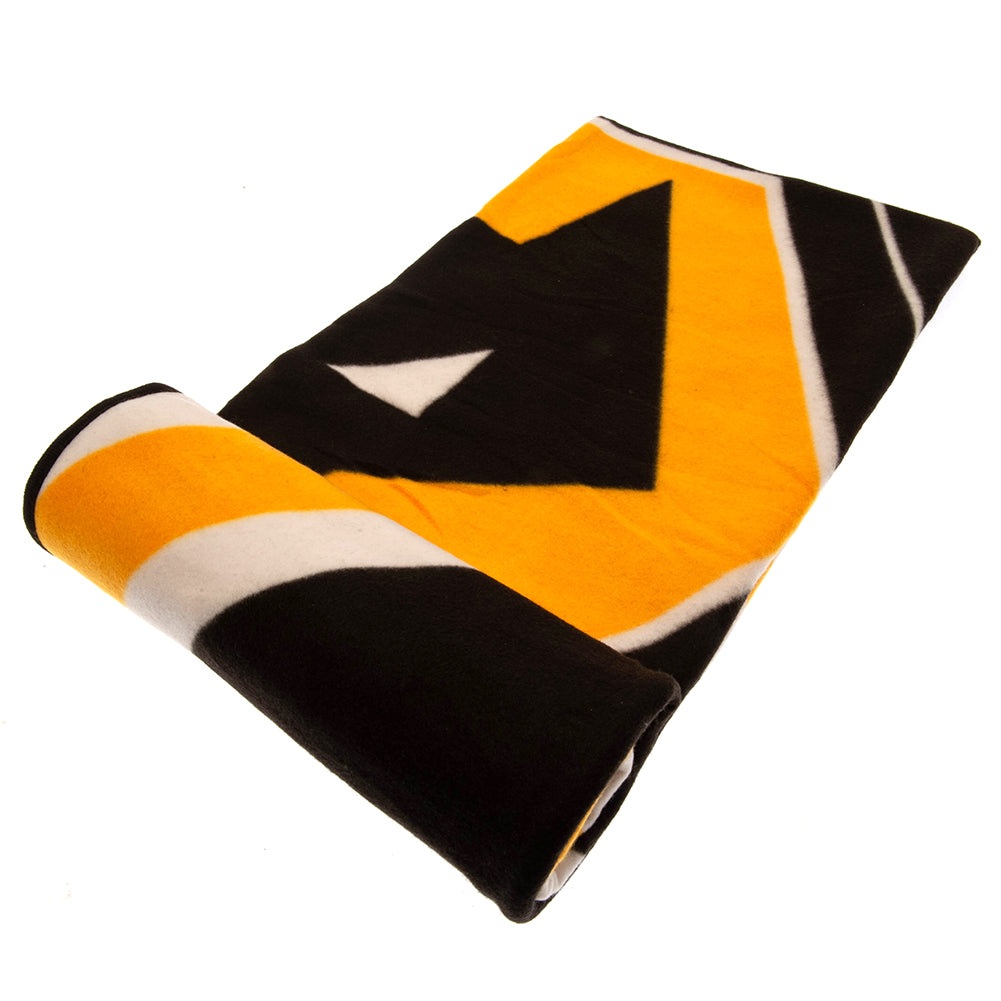 Official Wolverhampton Wanderers FC Pulse Fleece Blanket