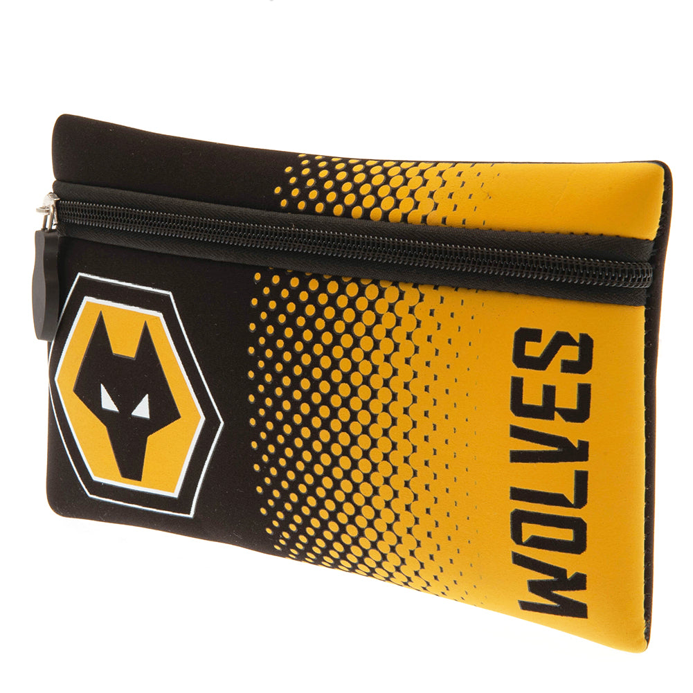 Official Wolverhampton Wanderers FC Fade Pencil Case