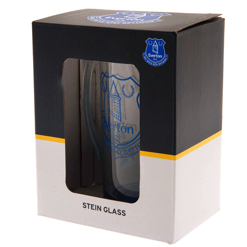 Official Everton FC Stein Glass Tankard