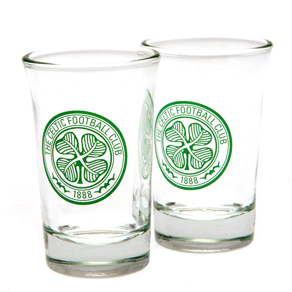 Official Celtic FC 2pk Shot Glass Set