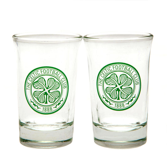 Official Celtic FC 2pk Shot Glass Set