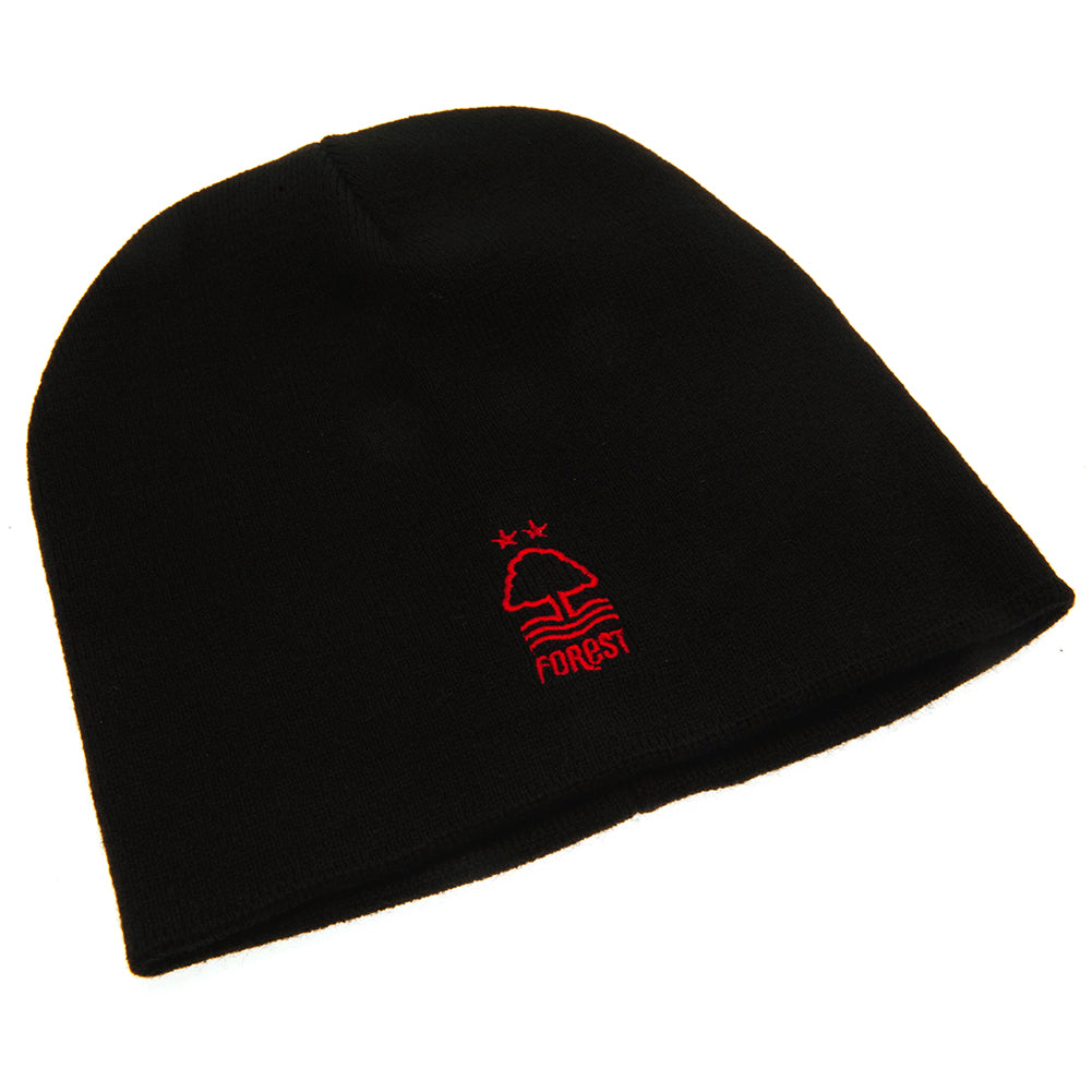 Official Nottingham Forest FC Black Beanie