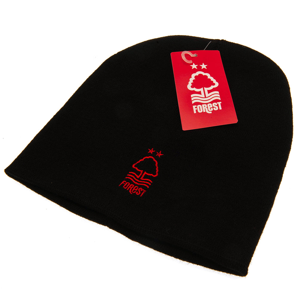 Official Nottingham Forest FC Black Beanie