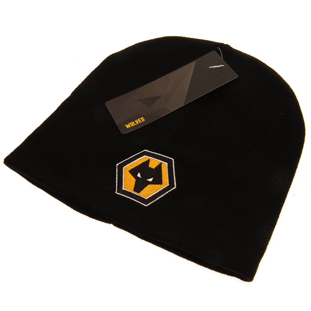 Official Wolverhampton Wanderers FC Black Beanie