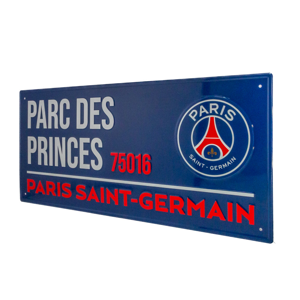 Official Paris Saint Germain FC Colour Street Sign