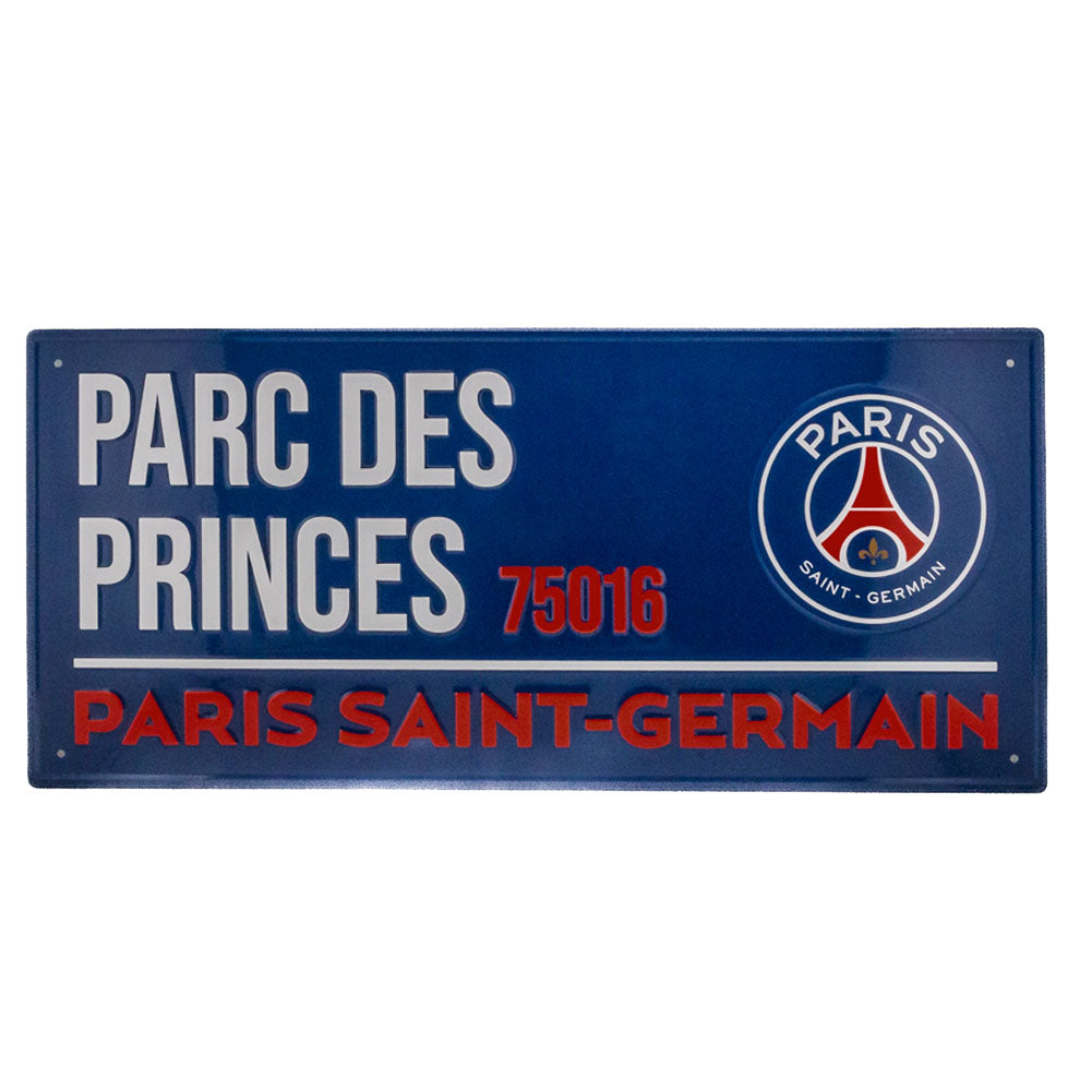 Official Paris Saint Germain FC Colour Street Sign