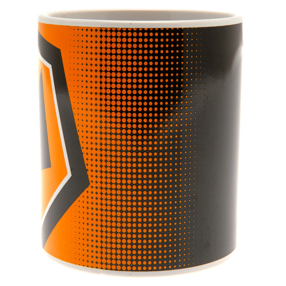 Official Wolverhampton Wanderers FC Halftone Mug