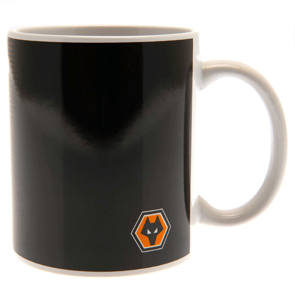 Official Wolverhampton Wanderers FC Halftone Mug