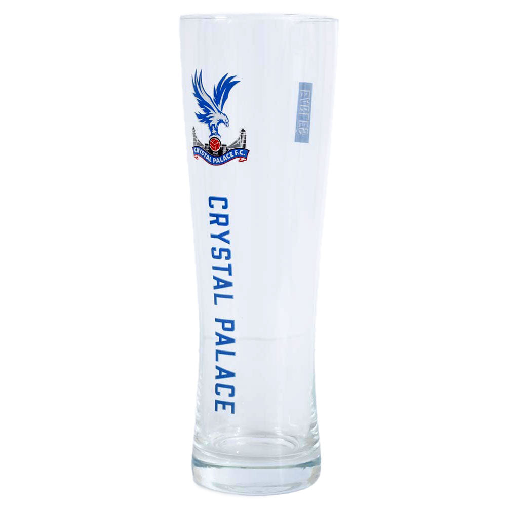 Official Crystal Palace FC Tall Beer Glass