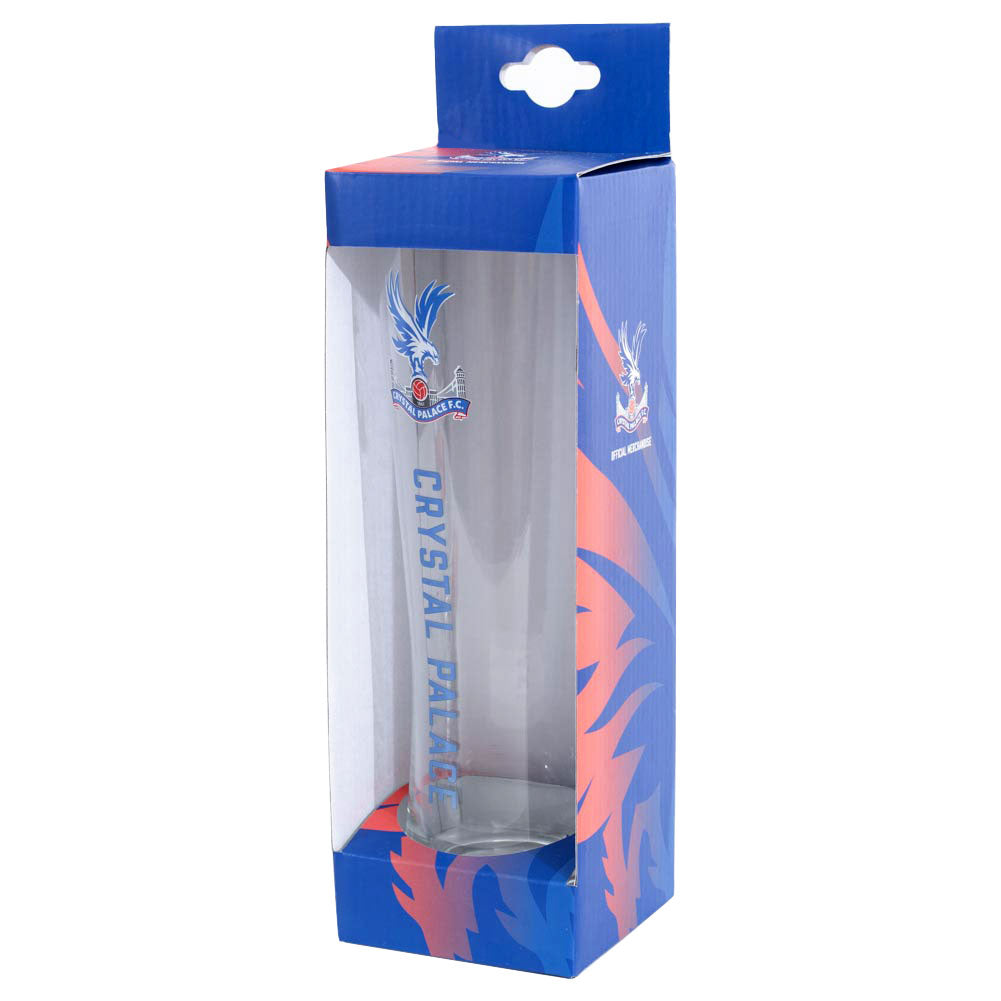 Official Crystal Palace FC Tall Beer Glass