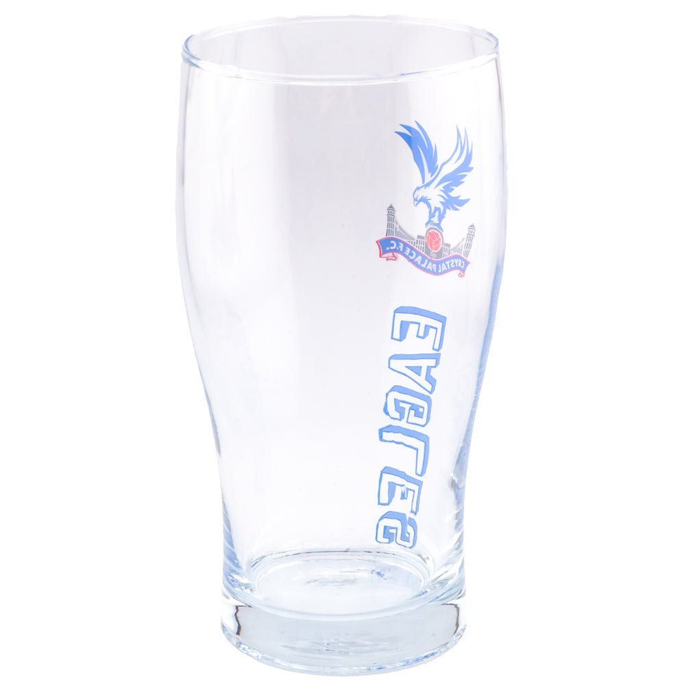 Official Crystal Palace FC Tulip Pint Glass