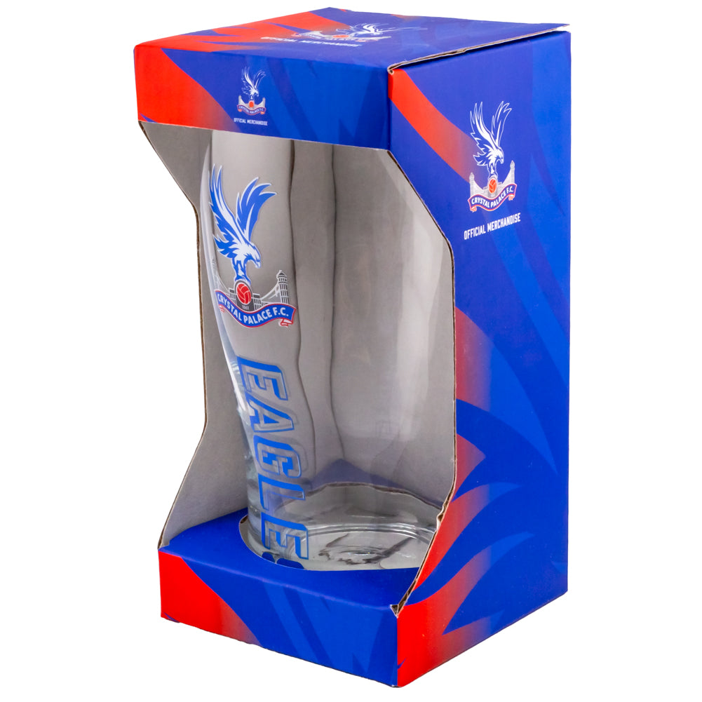 Official Crystal Palace FC Tulip Pint Glass