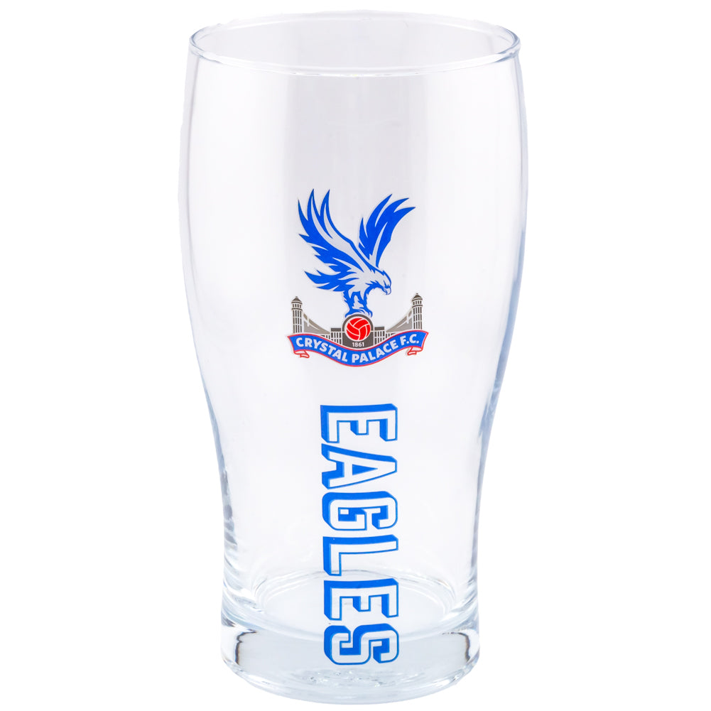 Official Crystal Palace FC Tulip Pint Glass