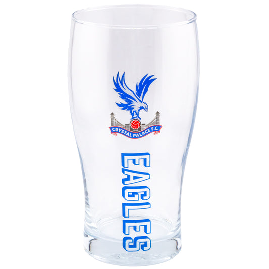 Official Crystal Palace FC Tulip Pint Glass