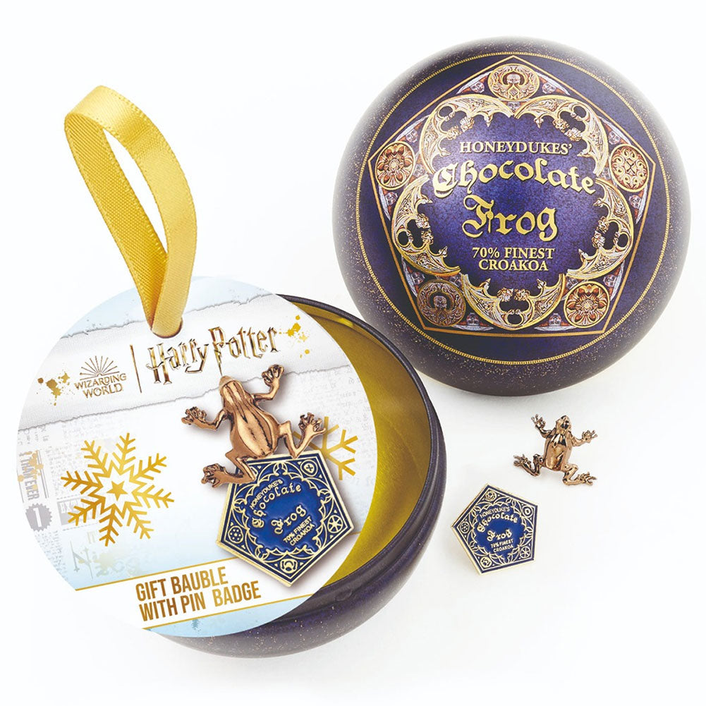 Official Harry Potter Christmas Gift Bauble Chocolate Frog