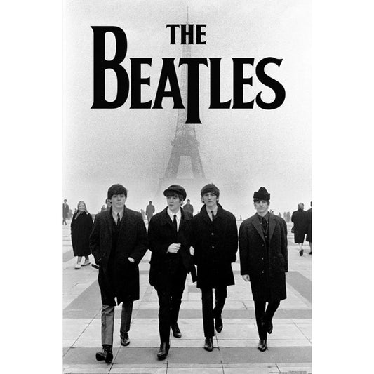 Official The Beatles Poster Eiffel Tower 15