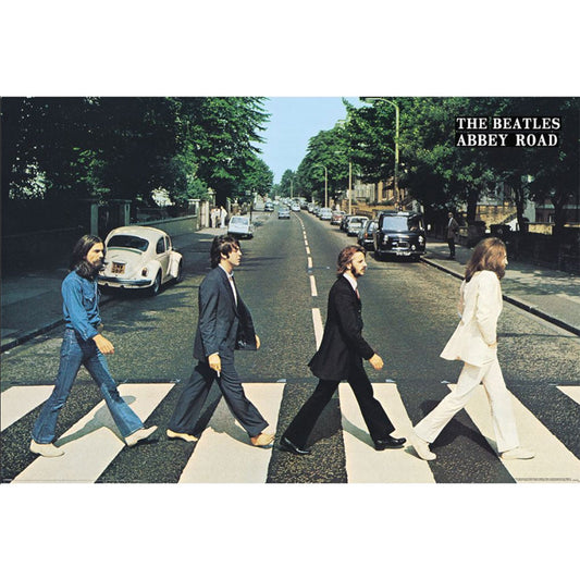 Official The Beatles Poster Abbey Road 4