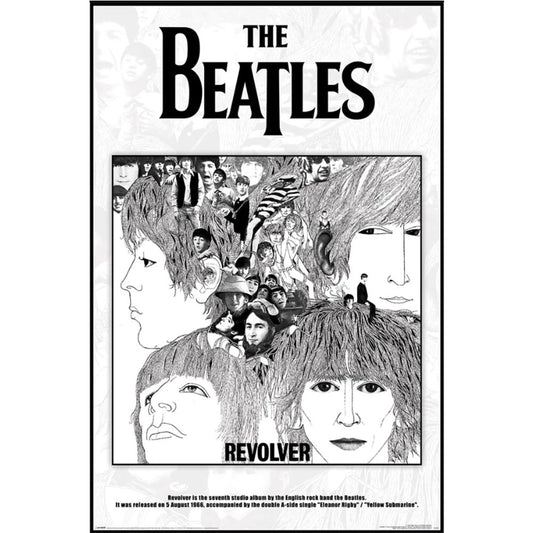 Official The Beatles Poster Revolver 9