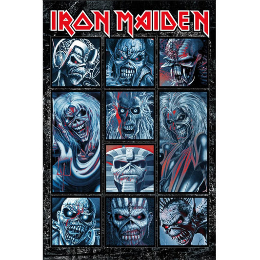 Official Iron Maiden Poster Ten Eddies 20