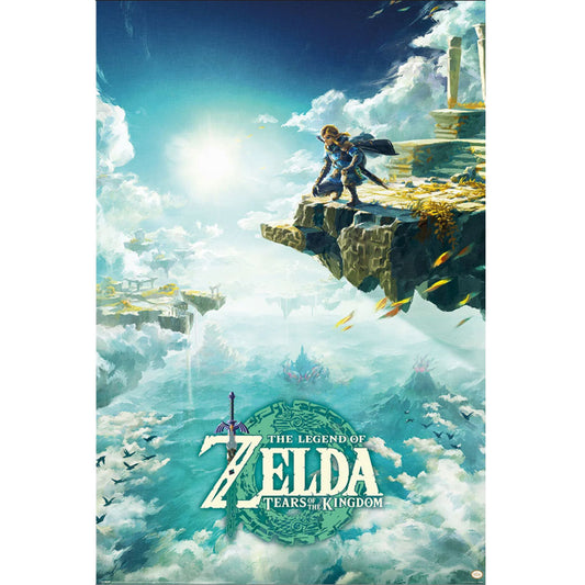 Official The Legend Of Zelda Poster Hyrule Skies 106