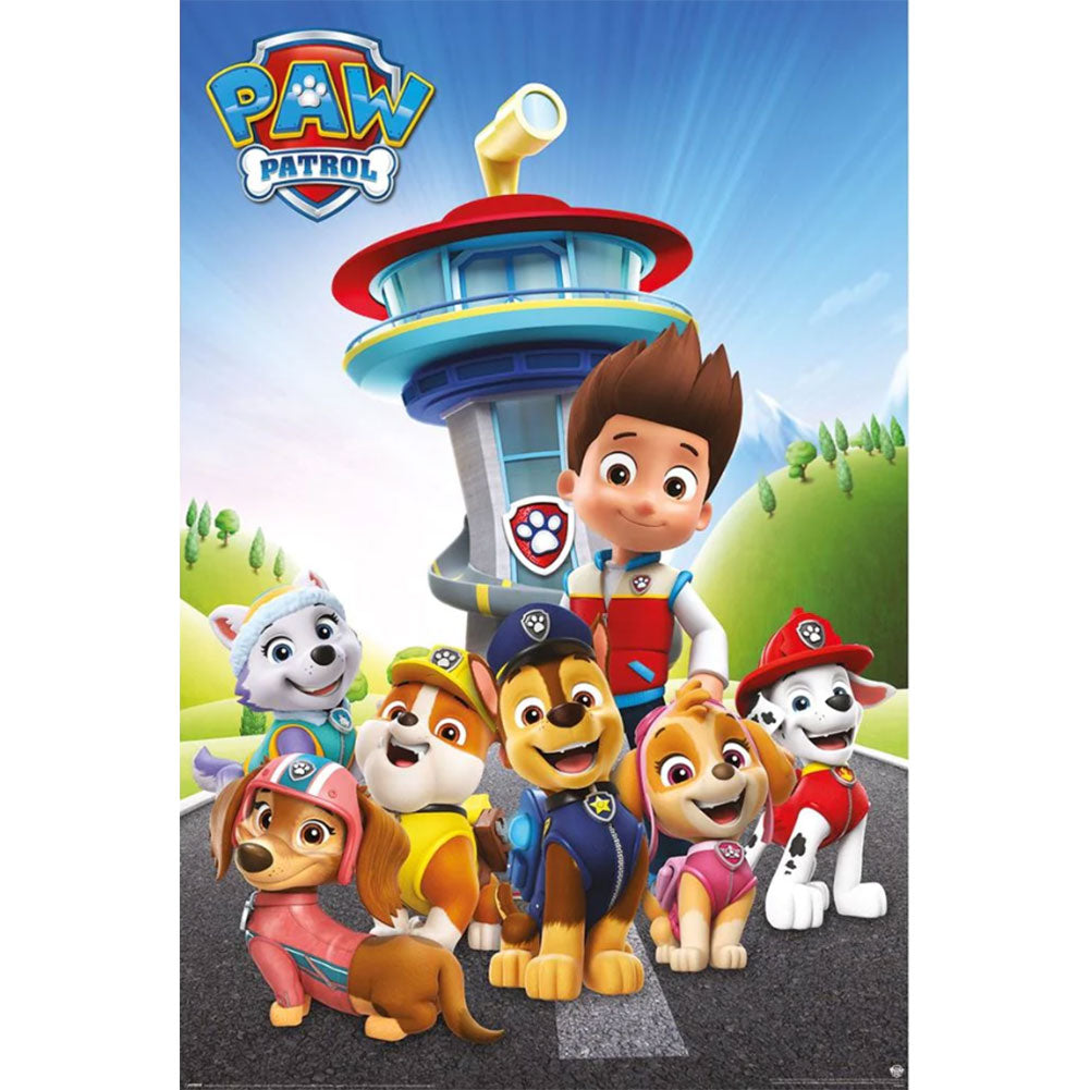 Official Paw Patrol Poster Ready For Action 100