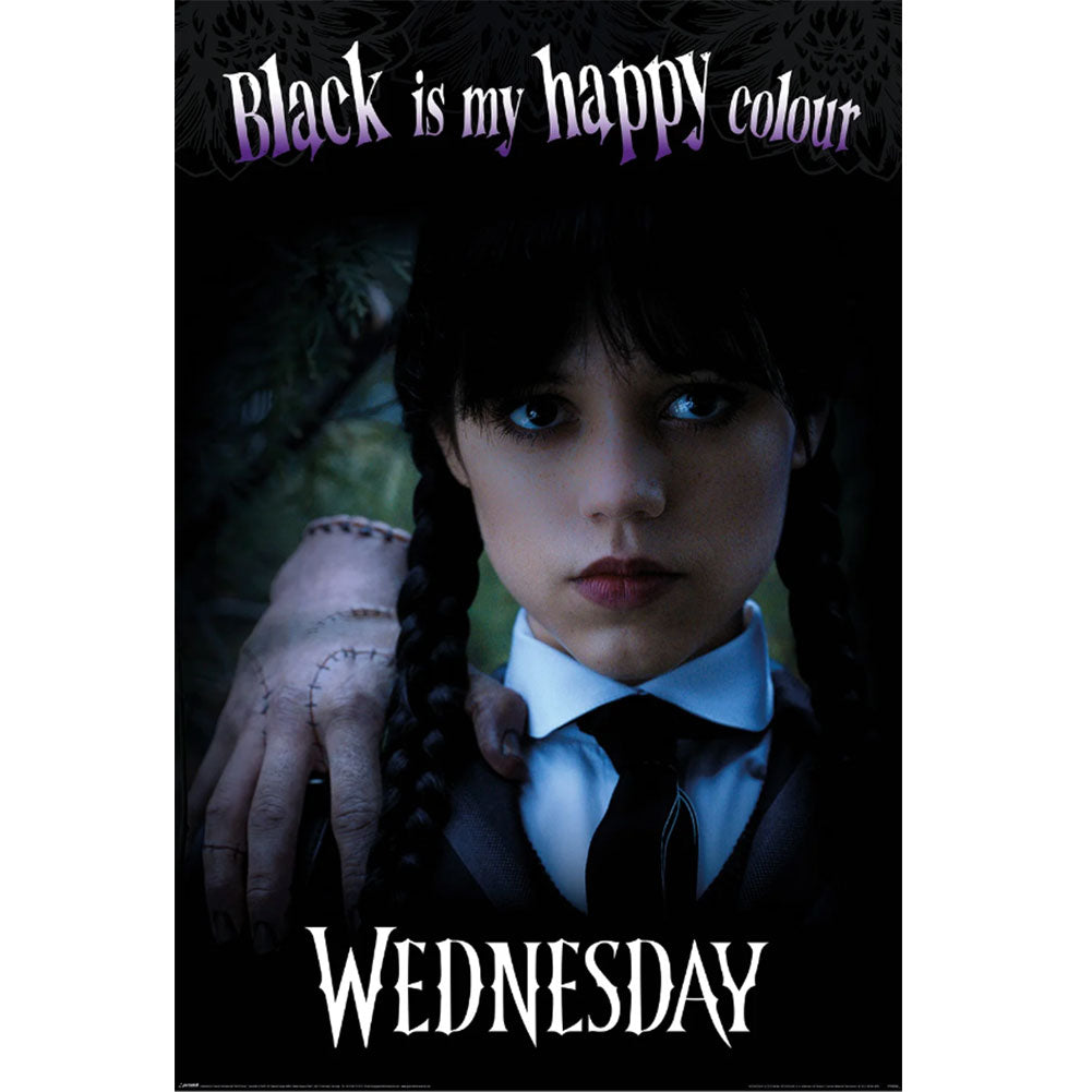 Official Wednesday Poster Happy Colour 193