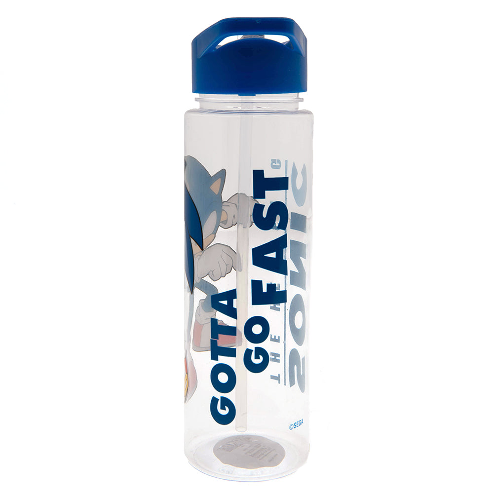 Official Sonic The Hedgehog Plastic Drinks Bottle