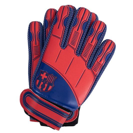 Official FC Barcelona Delta Goalkeeper Gloves Yths