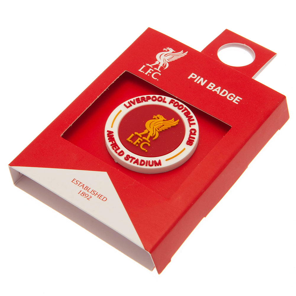 Official Liverpool FC Rubber Badge