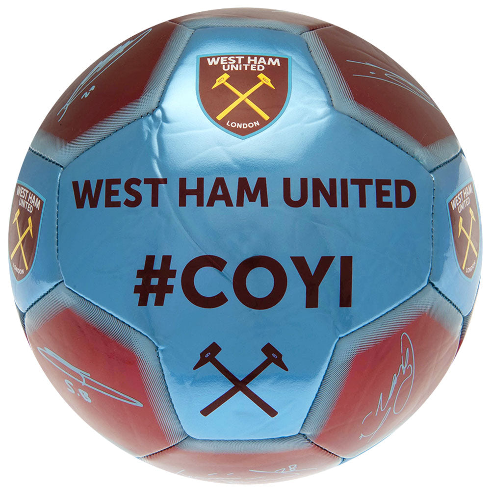 Official West Ham United FC Sig 26 Football