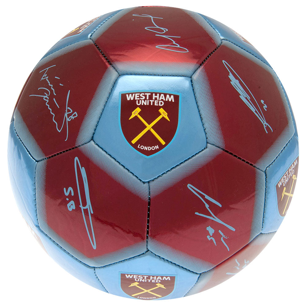 Official West Ham United FC Sig 26 Football