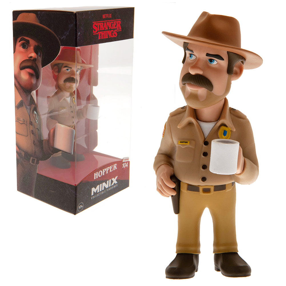 Official Stranger Things MINIX Figure Hopper