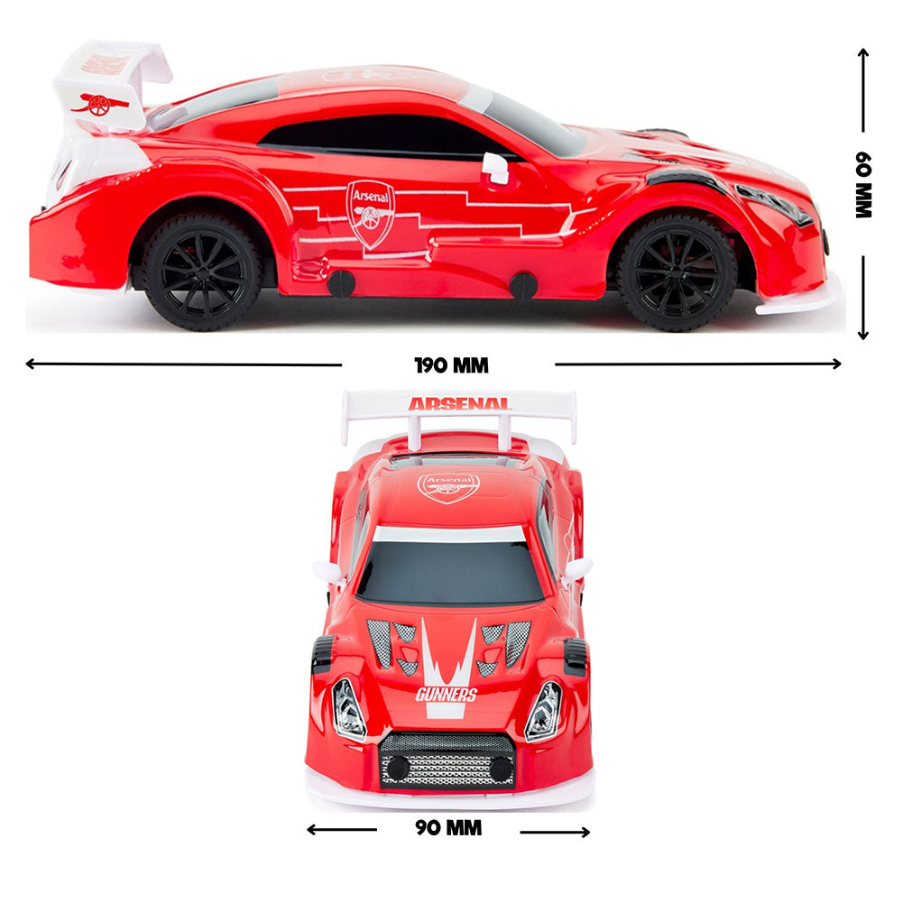 Official Arsenal FC Radio Control Sportscar 1:24 Scale