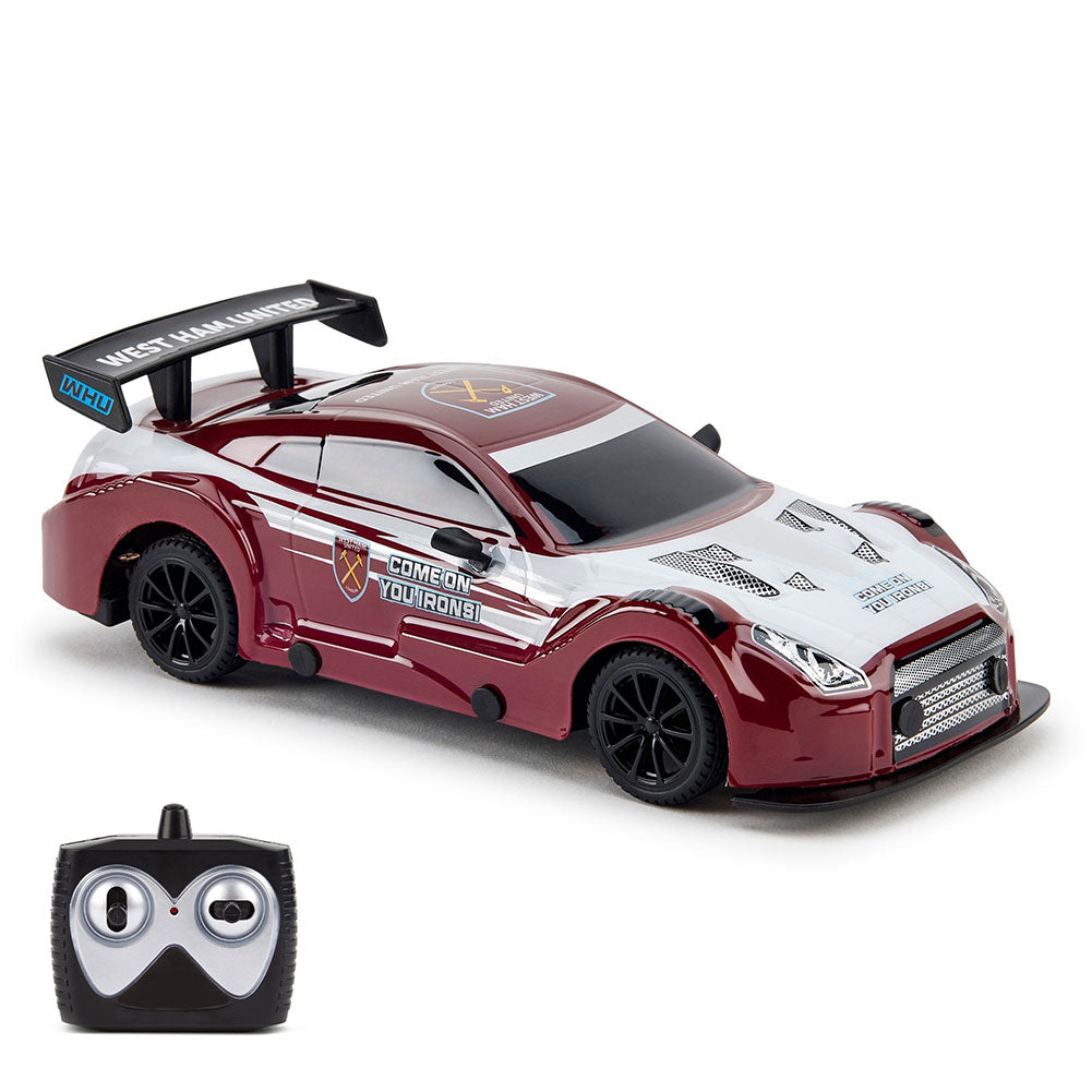 Official West Ham United FC Radio Control Sportscar 1:24 Scale